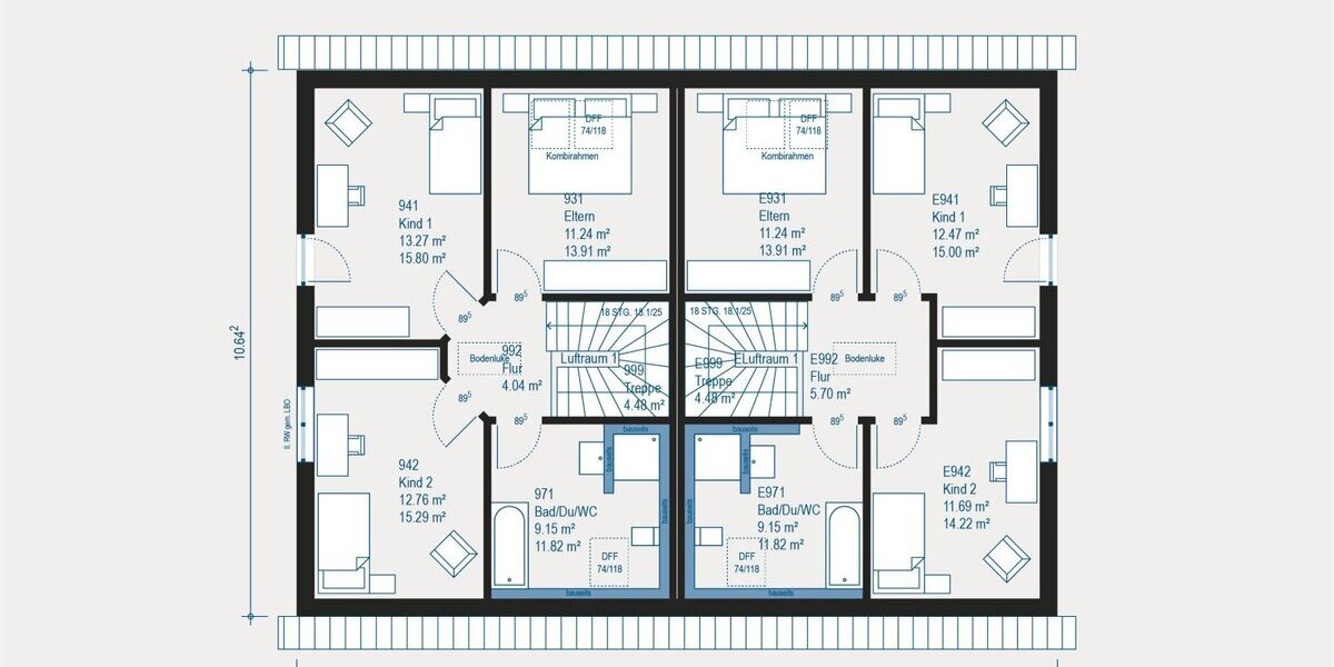 Wohnqualität neu gedacht: KfW-55 geförderte Doppelhaushälfte in Korschenbroich - Flexibles Wohnen trifft gehobene Ausstattung - Doppelhaushälfte Korschenbroich | Angebot:27370075
