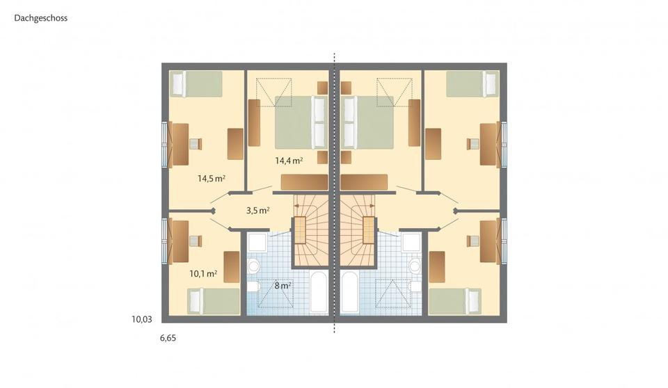Doppelhaushälfte Duisburg Ruhrort - 4 Zimmer, 120 m&sup2;, 1.937&euro; | Angebot:23806568