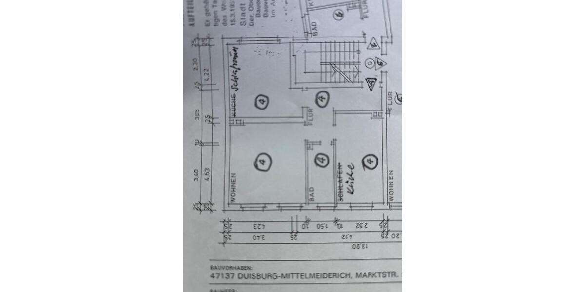Etagenwohnung Duisburg Mittelmeiderich - 2.5 Zimmer, 60 m&sup2;, 120.000&euro; | Angebot:27447081