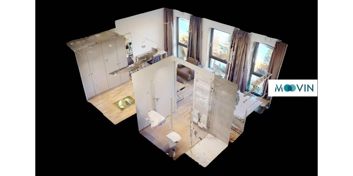 Etagenwohnung Düsseldorf Stadtbezirk 3 - 1 Zimmer, 20 m&sup2;, 673&euro; | Angebot:19541088