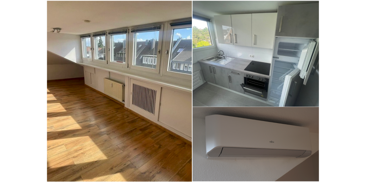 Etagenwohnung Düsseldorf Oberkassel - 2 Zimmer, 55 m&sup2;, 335.000&euro; | Angebot:25946702
