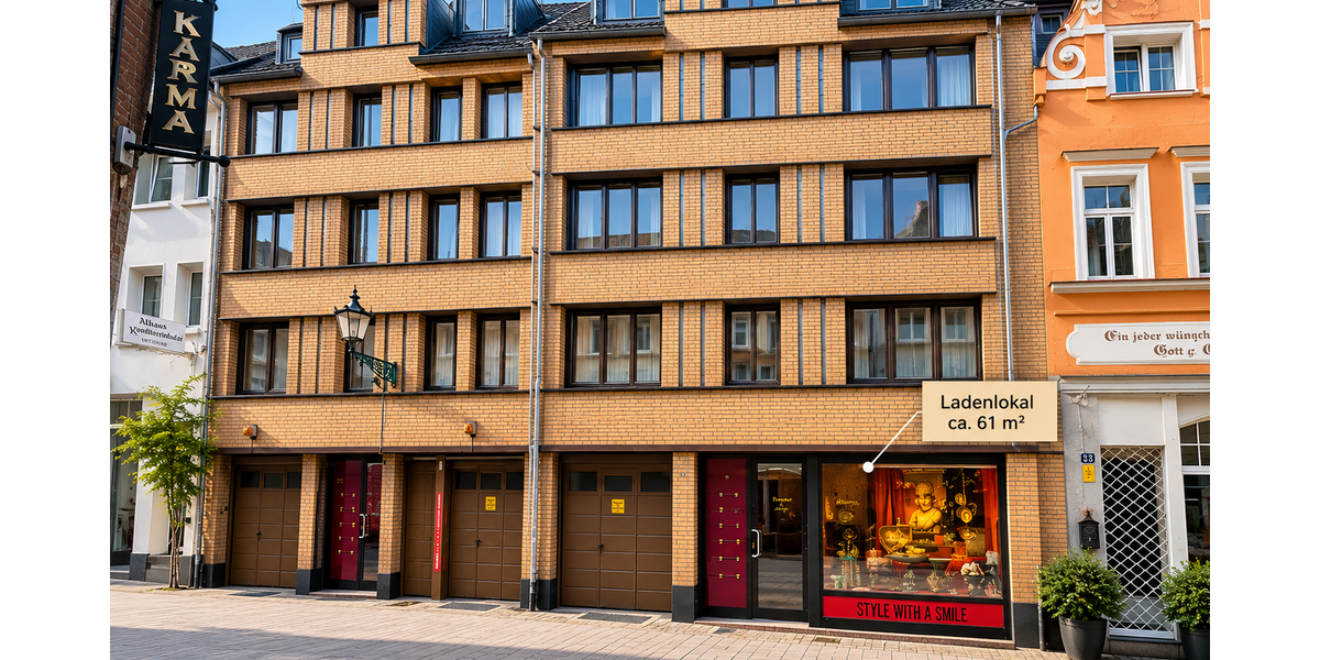Gewerbeobjekt Düsseldorf Carlstadt - 1.850&euro; | Angebot:26979435