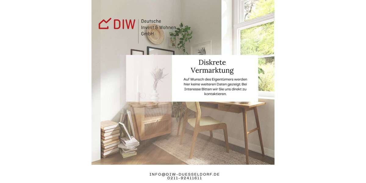 Etagenwohnung Düsseldorf Stadtbezirk 8 - 2.5 Zimmer, 53 m&sup2;, 189.000&euro; | Angebot:26532257