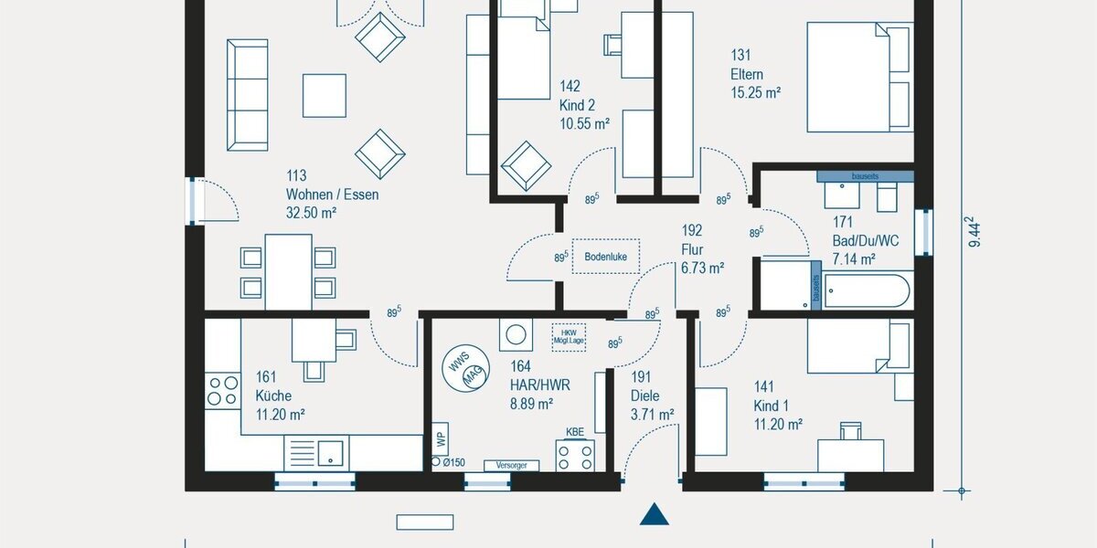 Individueller Bungalow in Grevenbroich - Ihr maßgeschneidertes Zuhause mit allkauf Qualität - Bungalow Grevenbroich Wevelinghoven | Angebot:27459777