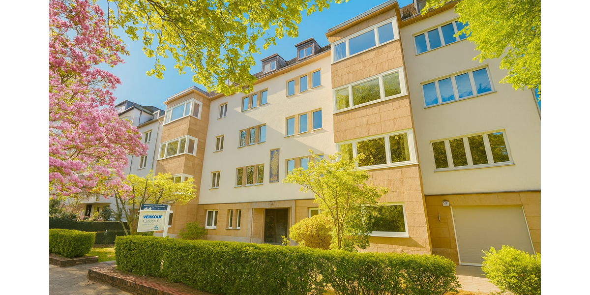 Etagenwohnung Düsseldorf Düsseltal - 3 Zimmer, 108 m&sup2;, 495.000&euro; | Angebot:27459739