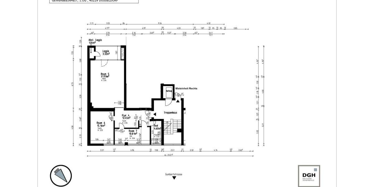 Gewerbeobjekt Düsseldorf Stadtbezirk 8 - 1.300&euro; | Angebot:15598813