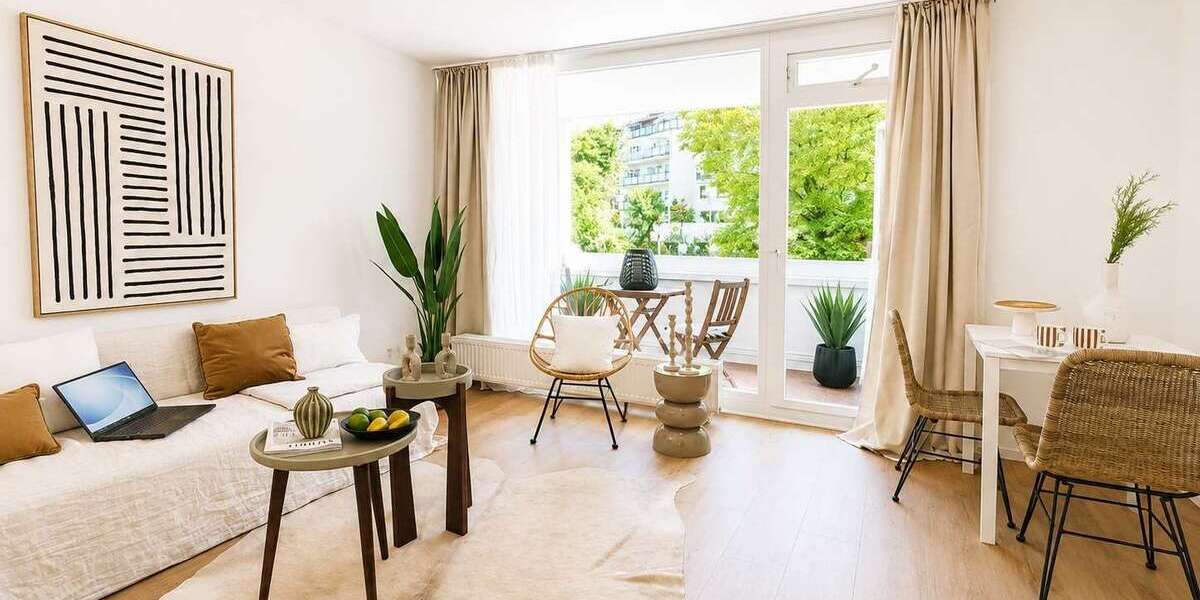 Etagenwohnung Düsseldorf Flingern Nord - 1 Zimmer, 30 m&sup2;, 169.000&euro; | Angebot:27329294