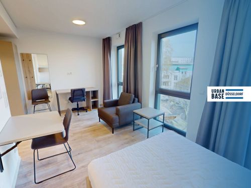 Etagenwohnung Düsseldorf Stadtbezirk 3 - 1 Zimmer, 20 m&sup2;, 673&euro; | Angebot:19541088