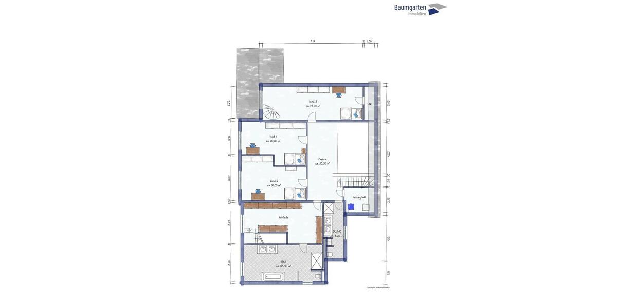 Einfamilienhaus Düsseldorf Stadtbezirk 8 - 9 Zimmer, 360 m&sup2;, 5.500&euro; | Angebot:26646583