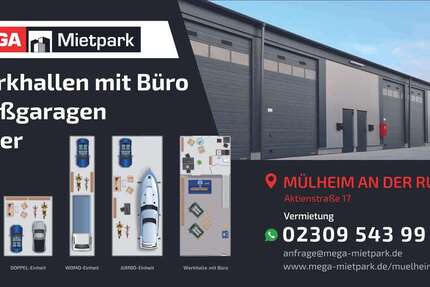 Gewerbeobjekt Mülheim an der Ruhr Eppinghofen - 262&euro; | Angebot:21814421