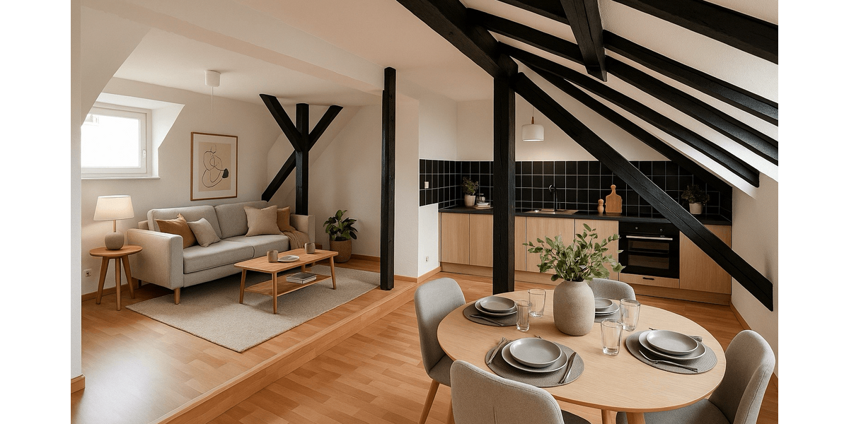 Etagenwohnung Duisburg Duisburg-Mitte - 4 Zimmer, 83 m&sup2;, 160.000&euro; | Angebot:26748473