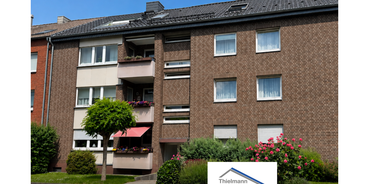 Etagenwohnung Krefeld Stadtwald - 3 Zimmer, 72 m&sup2;, 215.000&euro; | Angebot:27293802
