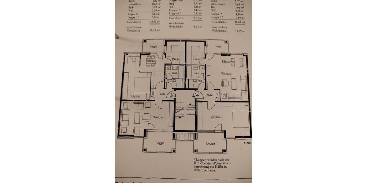 Hochparterre Düsseldorf Stadtbezirk 8 - 2.5 Zimmer, 71 m&sup2;, 359.000&euro; | Angebot:27447026