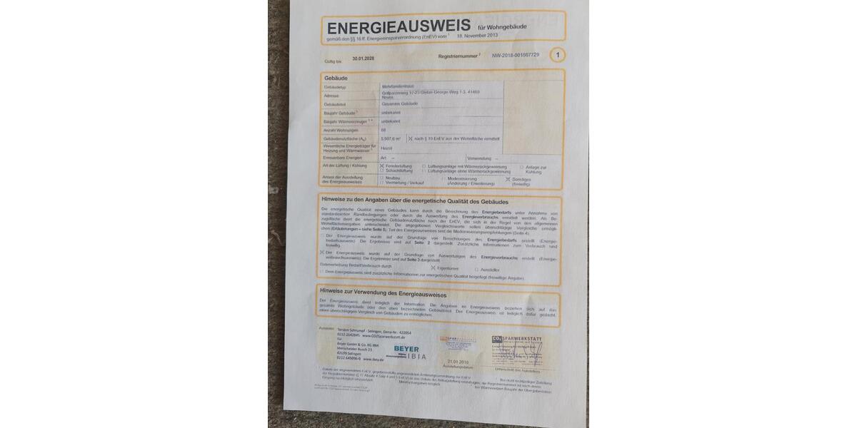 Etagenwohnung Neuss Erfttal - 3 Zimmer, 91 m&sup2;, 272.000&euro; | Angebot:27474990