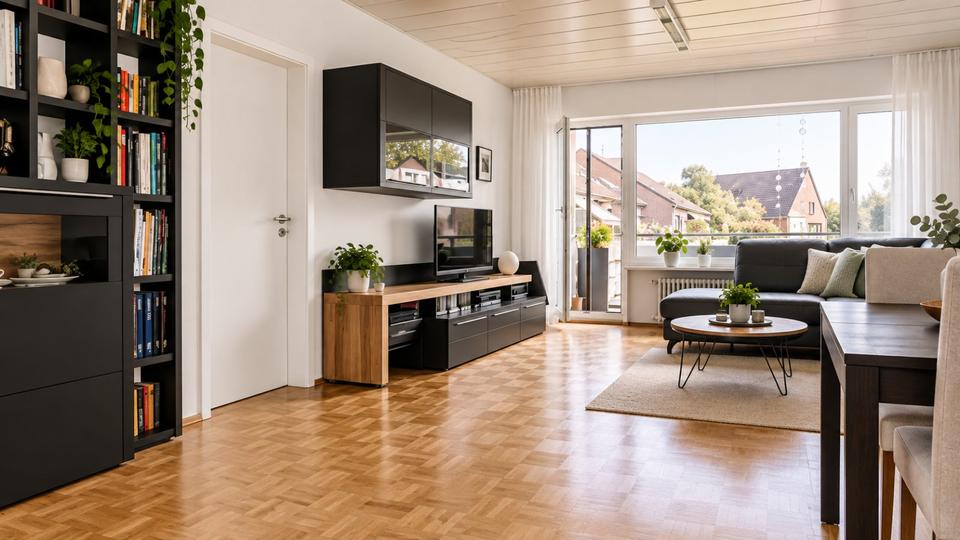 Etagenwohnung Krefeld Gellep-Stratum - 3 Zimmer, 96 m&sup2;, 285.000&euro; | Angebot:27452055
