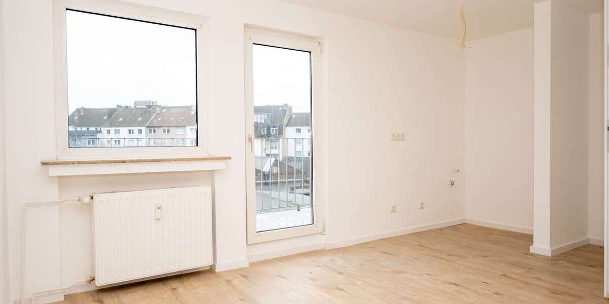 Etagenwohnung Duisburg Kaßlerfeld - 1.5 Zimmer, 36 m&sup2;, 360&euro; | Angebot:23354815