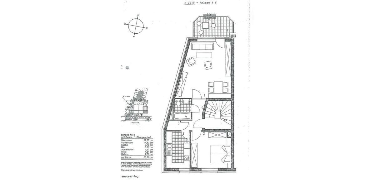 Etagenwohnung Mönchengladbach Süd - 2 Zimmer, 64 m&sup2;, 154.000&euro; | Angebot:27406460