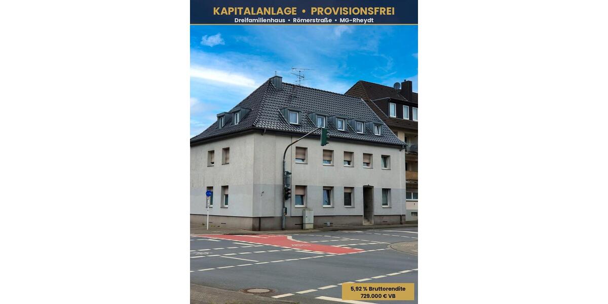 Mehrfamilienhaus, Wohnhaus Mönchengladbach Süd - 699.000&euro; | Angebot:26869953